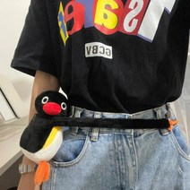 웰레스와 그로밋 가방 키링 인형 장식 선물 소품 피규어 소품 인테리어 고리 오너먼트 귀여운 굿즈, 펭귄 가방