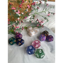 점성술 주사위 별자리 주사위+주사위보관파우치+한글설명서, Butter Oil Dice