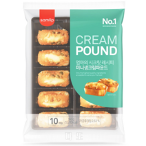 삼립 미니생크림파운드 360g(10입)