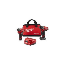 Milwaukee 밀워키 일렉트릭 Tools 0045242511495 2596-22 M12 Fuel 2-도구 콤보 키트: 1/2
