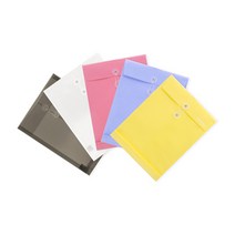 희망 PP 서류봉투화일 A4 세로형 (10입), 연보라(스카이블루)