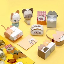 핑크풋 4000 냥냥이페이퍼토이 5개 색칠놀이게임 어른색칠공부 놀이북