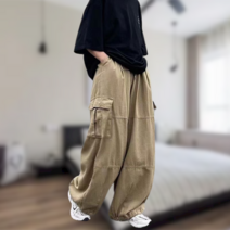 남자 카고 와이드 벌룬 팬츠 1707S3