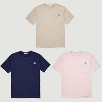 [캐주얼/행텐] 남여공용 캐주얼 베일리 포켓 수피마 티셔츠 (10420-031-403-05) 남여공용 반팔 티셔츠