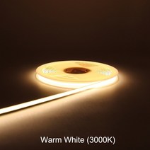 조명 줄 led 스트랩 라인등 8mm 5mm 와이드 코브 LED 스트립 조명 DC 12V 24V 빨간색 녹색 얼음 핑크 옐로우 따뜻한 차가운 흰색 테이프 바 CRI 90 가정 장, 07 Warm White, 04 DC 12V (8mm PCB)