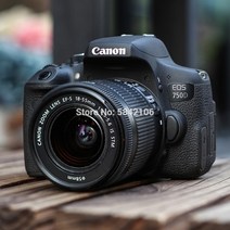 캐논카메라 DSLR canon eos 750d dslr canon ef-s is stm, 렌즈가 있는 본체