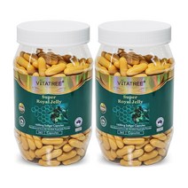 뉴질랜드 비타트리 슈퍼 로얄젤리 1600mg 365캡슐 2팩, 2개