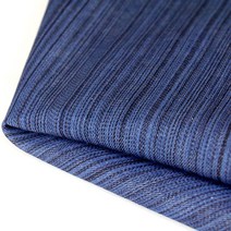 자투리 대폭 10수데님 멀티 스트라잎 블루네이비