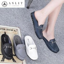 돈피가죽 블로퍼 데일리 발 편한 로퍼