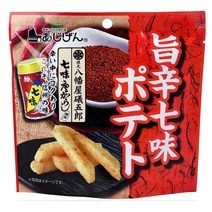 아지노모도 Ajinomoto 혼다시 하치만야 이소고로 매콤 포테이토 시즈닝 시즈닝 일본음식 50g, 4세트