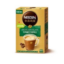 네스카페 수프리모 디카페인 커피믹스 12g, 1개입, 160개