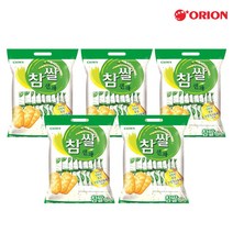크라운 참쌀선과 253g x 5개 쌀과자 간식