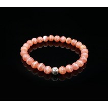 로도크로사이트 4A 6mm 원석 팔찌