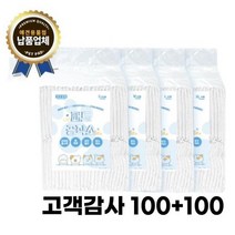 [패드공작소] 프리미엄 애견 배변패드 100+100개입 [Size : M L XL]