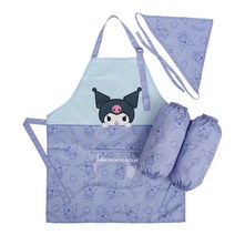 산리오 요리수업 미술놀이 앞치마 두건 토시 세트 유치원 어린이 키즈 여아 남아