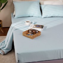 달콤 마이크로화이버 알러지케어 침구 양면이불커버 베개커버 매트커버 패드, 06.매트커버-Q, 민트