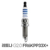 보쉬 레토나 G2.0 더블 백금 점화플러그 FR6KPP33X+, 상세페이지 참조