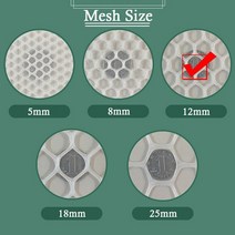 메쉬펜스 너비 1m 블랙 가든 울타리 안전 그물 고양이 애완 동물 발코니 플라스틱 Leakproof 메쉬 어린이 계단, 2.1x1m - Mesh 사이즈 12mm