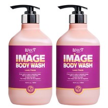 위스티 이미지 향기 좋은 바디워시 러블리프렌즈, 2개, 500ml