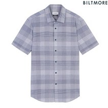 네이비 체크 면 셔츠_BTBCSH351