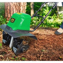 돌수집기 파쇄기 경작기 밭가는기계 TLEG-01A 미니 타월러 전기 쟁기 기계 경운기 Scarifier 정원 가정 토, 한개옵션0