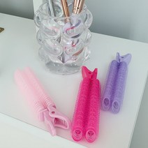 뿌리 볼륨 집게 구르프 정수리 헤어롤 앞머리 뿌리집게(4개 한세트), 뿌리헤어롤 (퍼플)4개세트_EP-1102, 4개