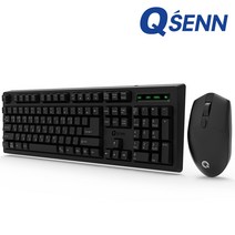 QSENN MK450 무선 세트 키스킨포함 블랙