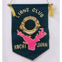일본 라이온스클럽 고치현 깃발