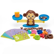 수개념이해 제시카드 원숭이 양팔저울 수교구 공감능력 탐구력 협응력 사고력