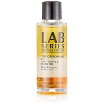 Lab Series The Grooming Oil 3-in-1 Shave Beard Oil By Lab Series for Men - 1.7 Oz Oil 1.7 Oz, 1