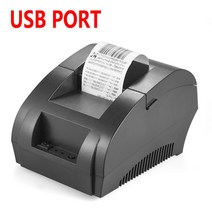 인쇄 표기 5890K 58mm 감열 영수증 미니 프린터 블루투스 Pos 소기업용 열전사 라벨, 01 5890K USB Port