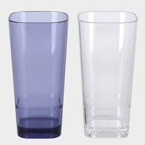 플라스틱컵 물컵 음료컵 카페컵 물잔 pc컵 1개 560ml 머그컵 투명 잔 텀블러컵, 벤타샵블루