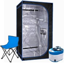 가정용찜질방 이동식찜질방 1인 사우나 습식 홈 사우나 텐트 휴대용 스팀 사우나 키트 풀 사이즈 퍼스널 바, 01 Style1