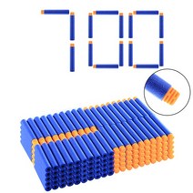 전자 업소 다트100/1000Pcs 7.2cm 총알 범용 버퍼 소프트 다트 플랫 헤드 부드러운 장난감 총 Nerf 엘리트, 02 7000pcs Blue