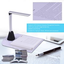 북스캐너 비파괴 셀프 북스캔 문자인식 고해상도BK34 USB 2.0 책 문서 1s 고속 스캐너 A4 크기 2592*1944 5, 한개옵션0