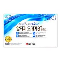 일양약품 rTG 네추럴타입 알티지오메가3플러스, 120정, 1개