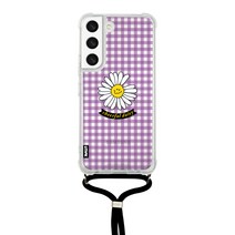 갤럭시22시리즈 유스픽 디자인 목걸이 에어쿠션 젤 하드케이스