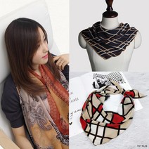 차원이다른 빅사이즈 스카프 쉬폰 삼각스카프