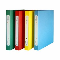 RT 2공O링바인더수입지(A4/3cm/노랑)공간격7cm, 단품