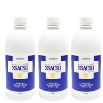 99.99% 싹수 500ml 3통 소독 리필 분사기 뿌리는 살균 소독제 뿌리는소독제 차아염소산수, 500ml x 5통