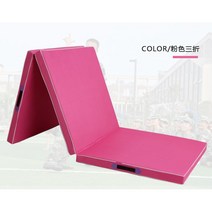 튼튼한 체육매트 태권도 스포츠 착지 운동 고경도, 180*60*5cm PU30% 피치핑크