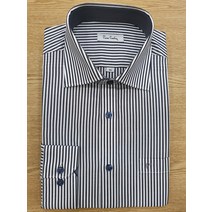 피에르가르뎅 CP 런던스트라이프 노말핏 긴팔셔츠 PJDS1932