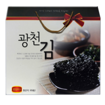 광천 김 혼합 설날 추석 회사 단체 명절 선물 세트, 2개