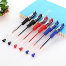 RT 기본 3색 젤 볼펜 0.5mm 사무실 판촉물, 블랙(0247)