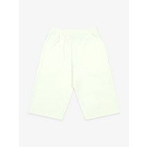 메종 망고스탄 아동공용 밴딩 스웻 스웨트 반바지 쇼츠 팬츠(PRO00516_CLOUDY WHITE) 아이보리