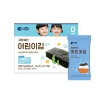 베베쿡 처음 먹는 어린이김, 순수, 10개입