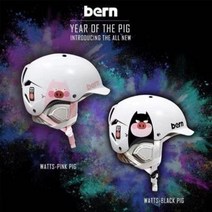 헬멧 스키 보드 미국 bern 스노보드 헬멧 패럴림픽, 09 흑돼지 3XL