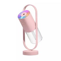 초음파가습기 매직 섀도우 공기 가습기 가정용 프로젝션 야간 조명 초음파 ​​자동차 미스트 메이커 미니 사무실 공기 청정기, 분홍색