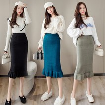 HQINT 여자 가을 치마 겨울 롱치마 가을스커트 봄스커트 겨울스커트 빅사이즈 ZA-89232