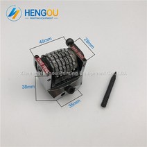 넘버링기 1 조각 gto46 gto52 6 자리 번호 매기기 기계 수직 뒤로 점프 모드 09876..., 없음